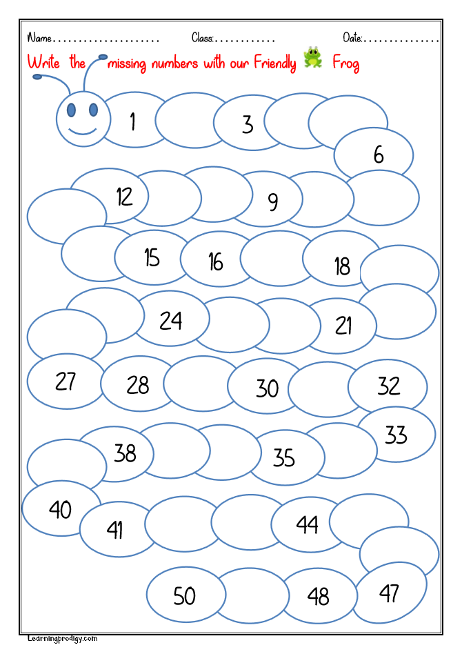 Missing Numbers Learningprodigy Maths Maths Missing Numbers Maths K Maths N