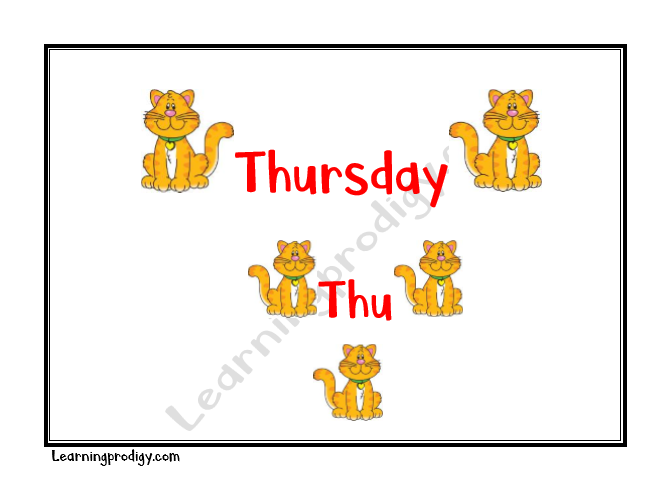 Days of the Week Flashcards English/Portuguese - Days of the Week Flashcards