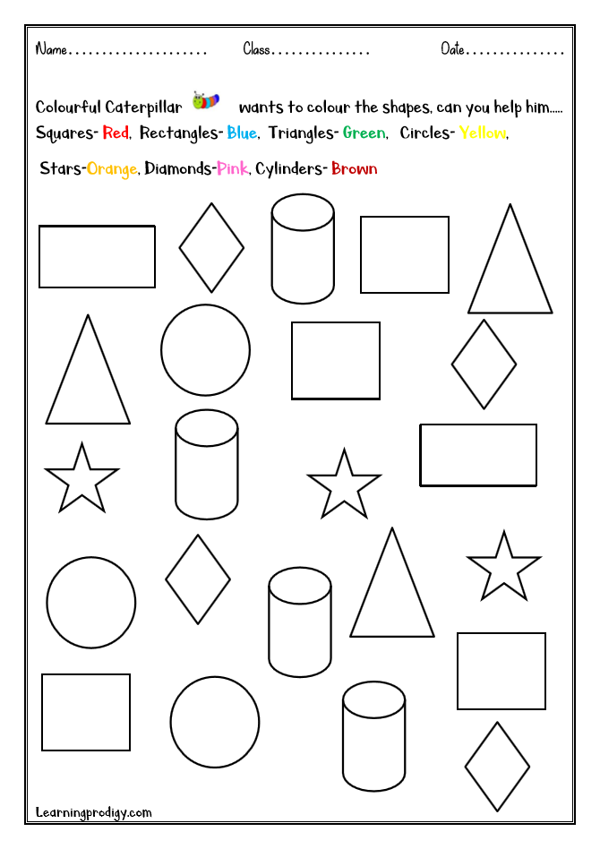 Shapes-Colouring