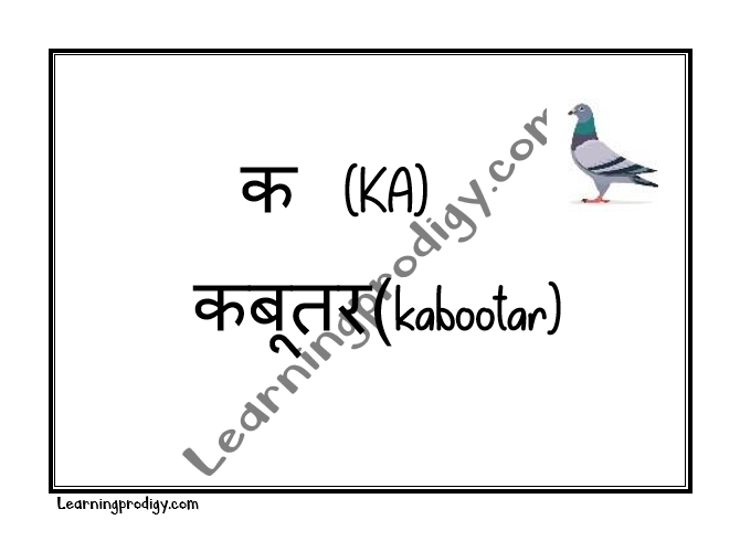 Hindi Consonants Flashcards