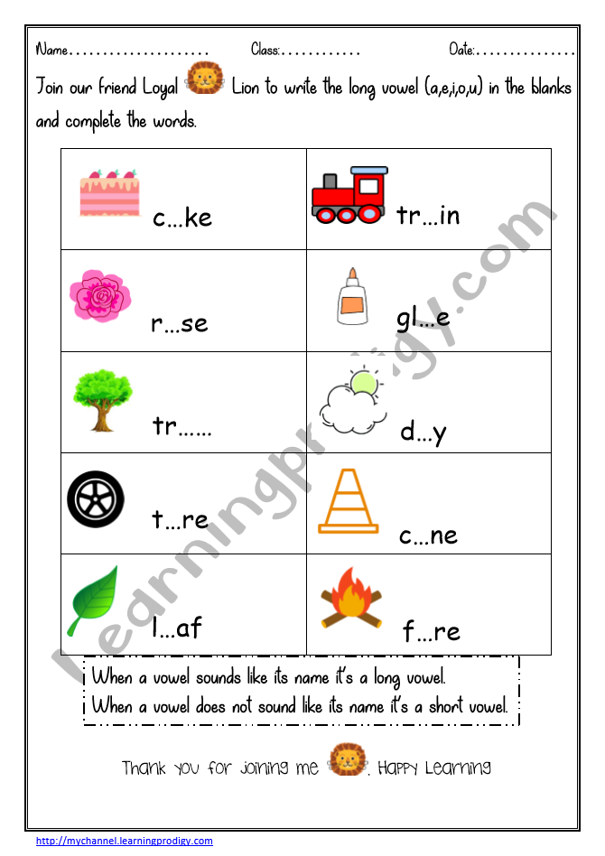 fill in the long vowels worksheet easy english worksheet learningprodigy english english vowels worksheets english k subjects