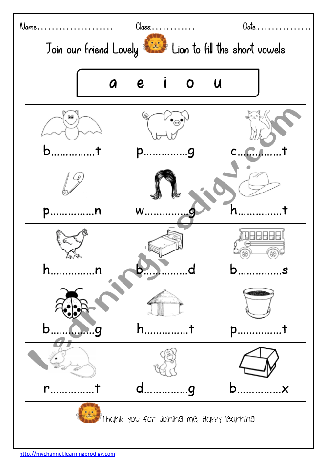 free printable english worksheet for kindergarten archives learningprodigy