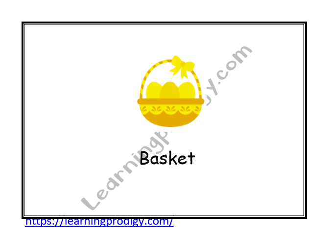 Free Printable Easter Vocabulary Flashcards - LearningProdigy ...