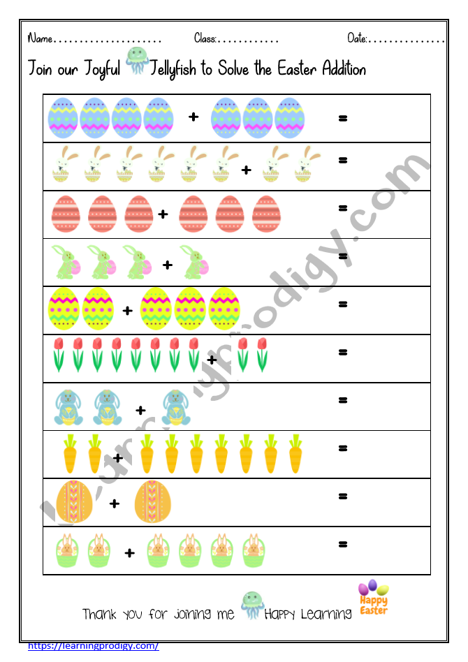 Easy Easter Themed Maths Workbook|Easter Maths Activity ...